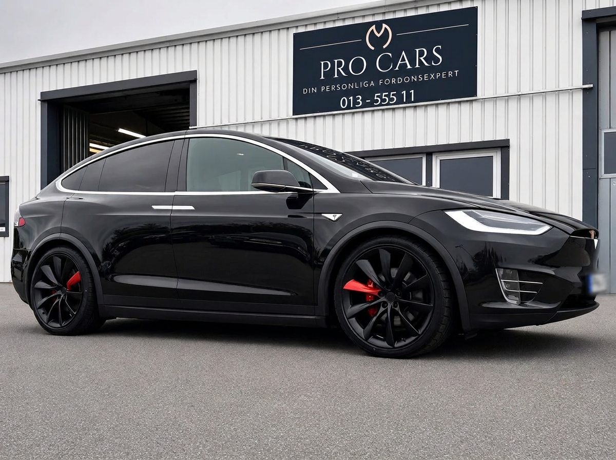Tesla hos Pro Cars i Linköping